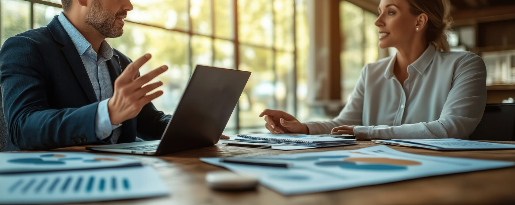 business-people-office-discuss-business-performance-analyze-documents-financial-reports