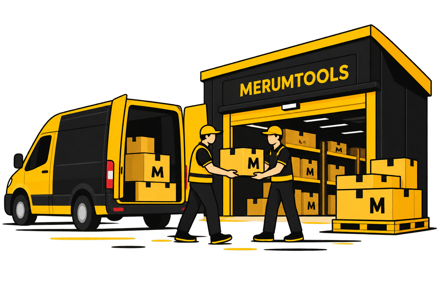 Самовывоз со склада MERUMTOOLS