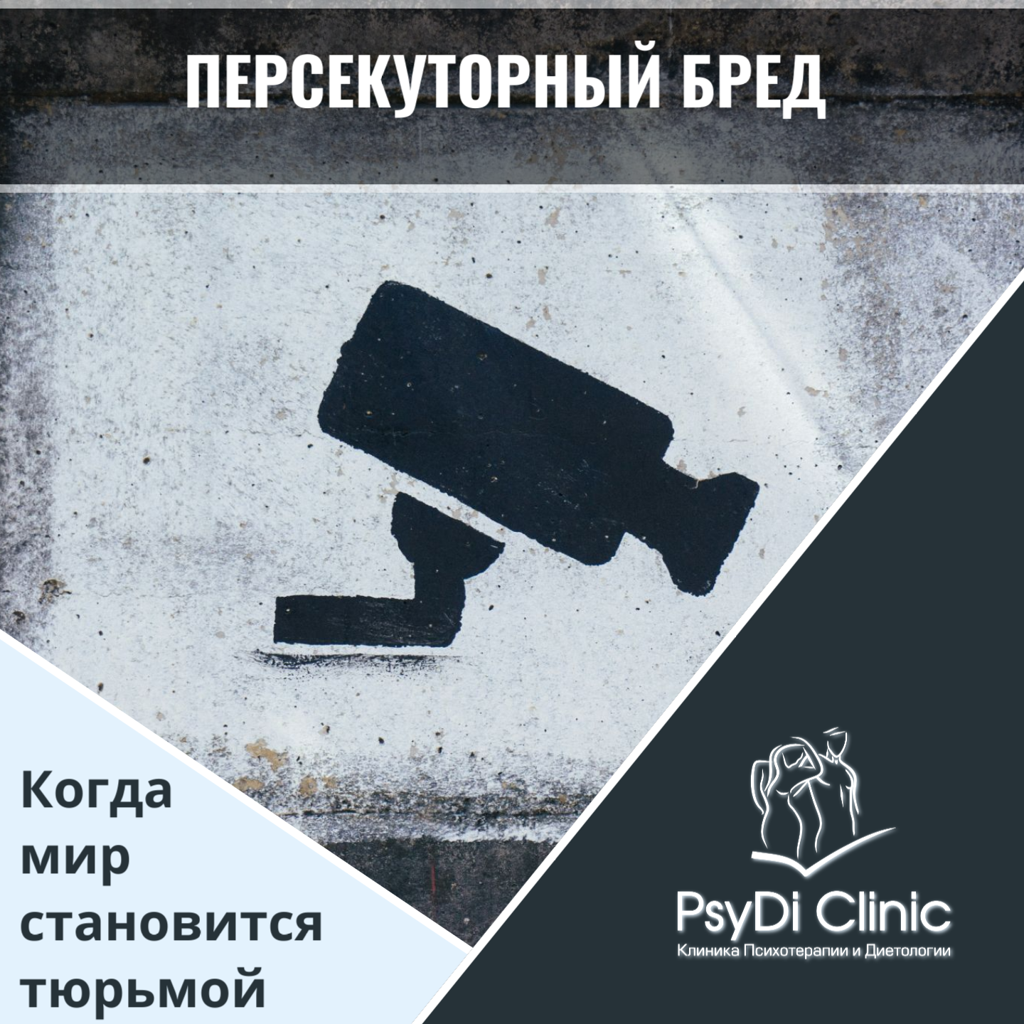 Персекуторный бред: Когда мир становится тюрьмой