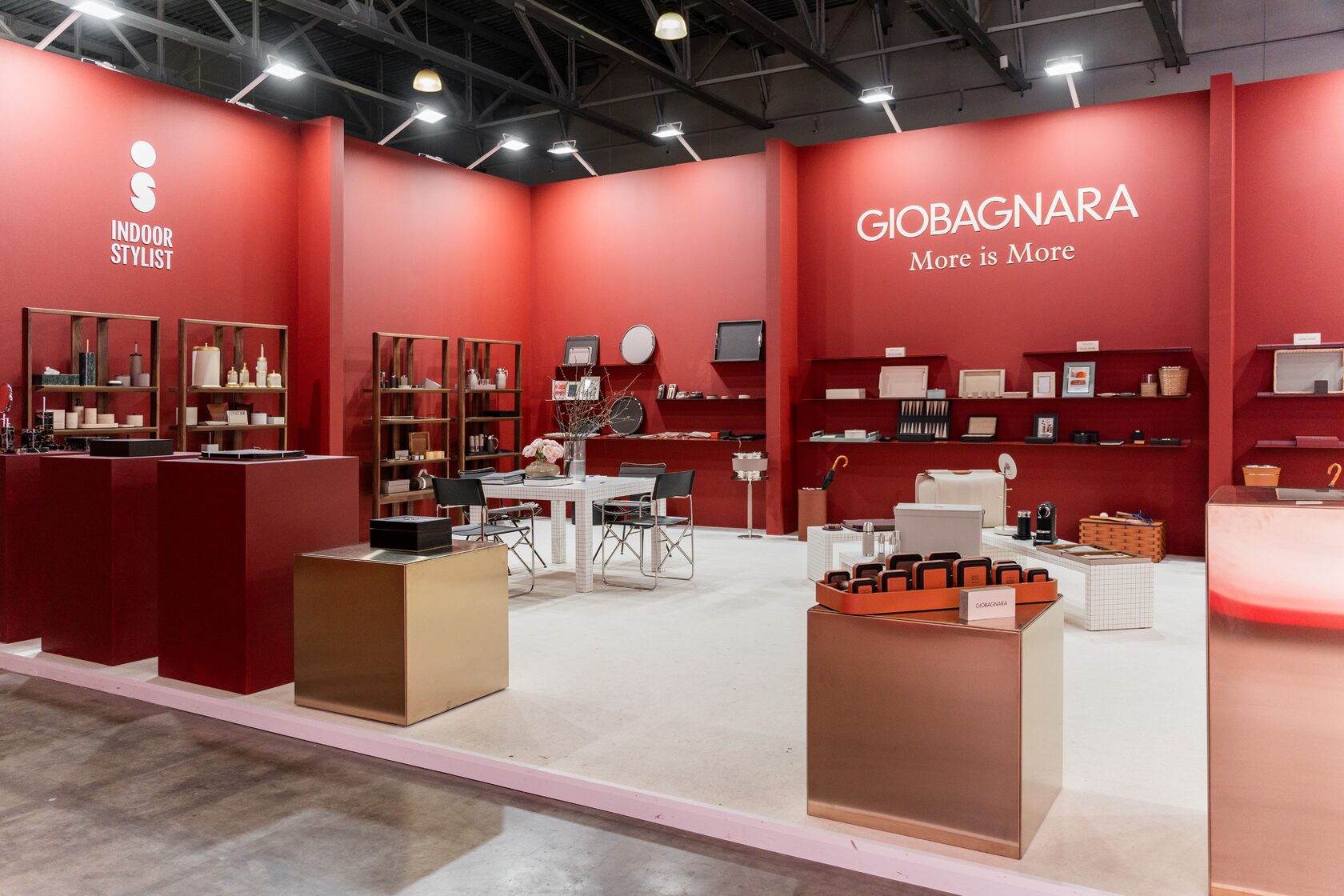 Стенд Giobagnara x Indoorstylist на выставке ARTDOM 2026