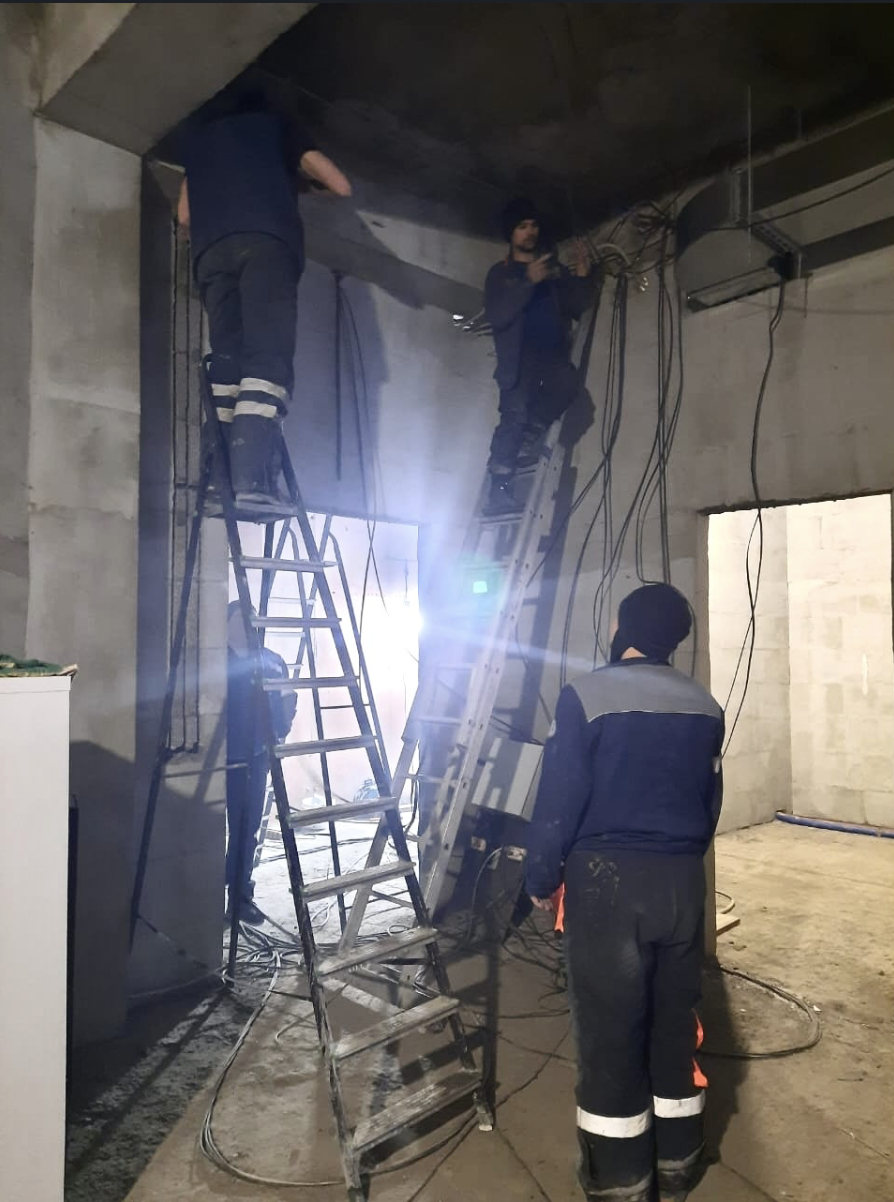 Прокладка кабеля