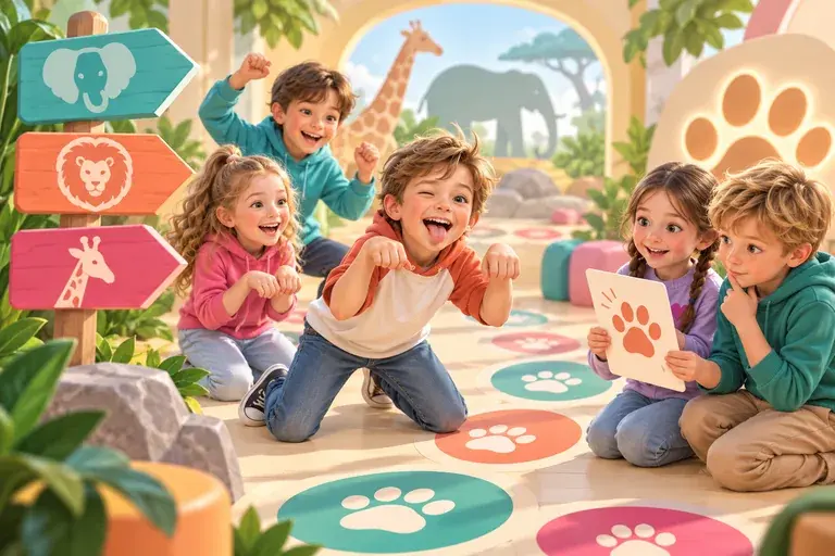 Тематическая иллюстрация к игре ZOO ФАНТОРИНА