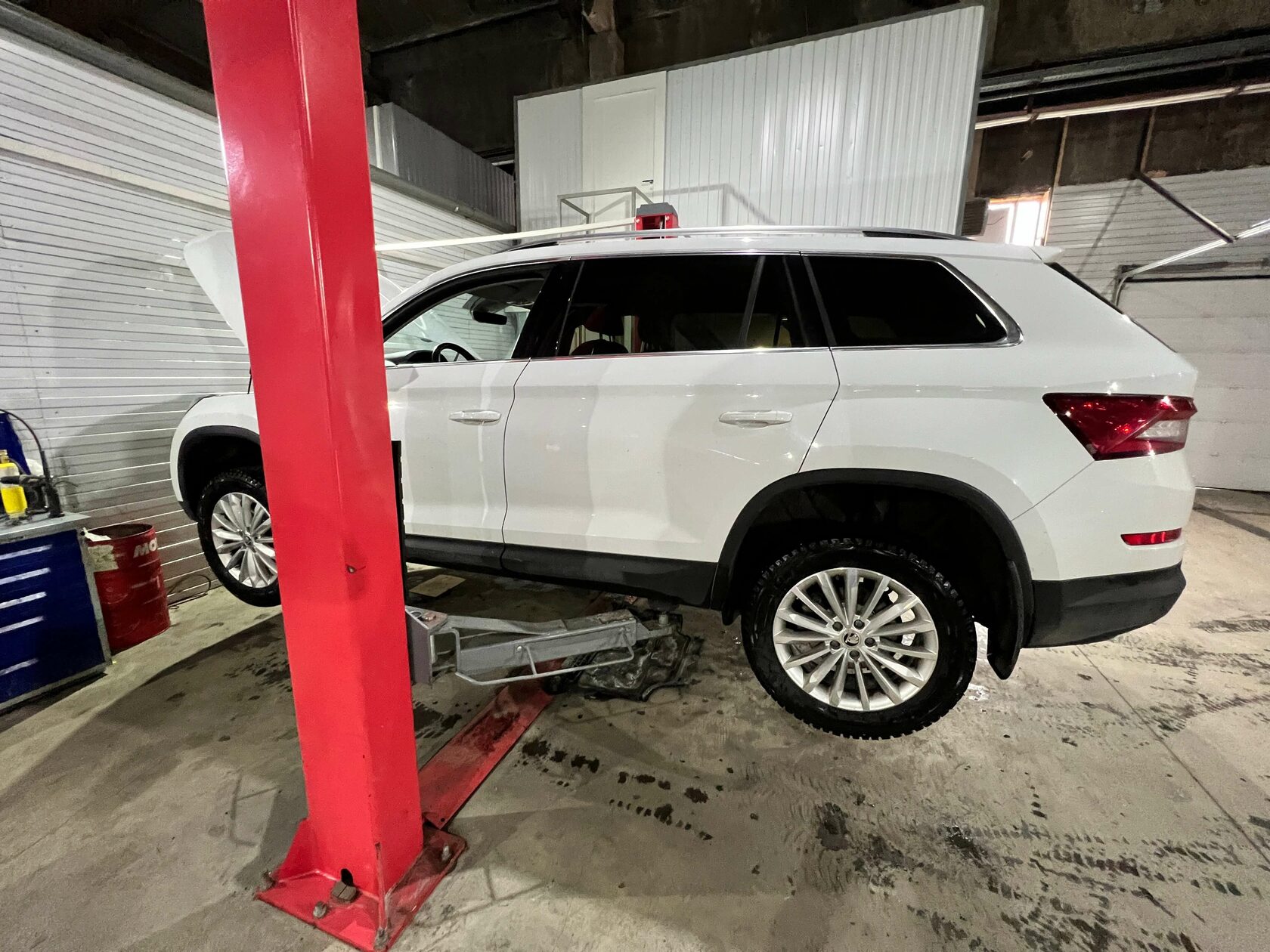 Замена масла в DSG Skoda Kodiaq Dq500