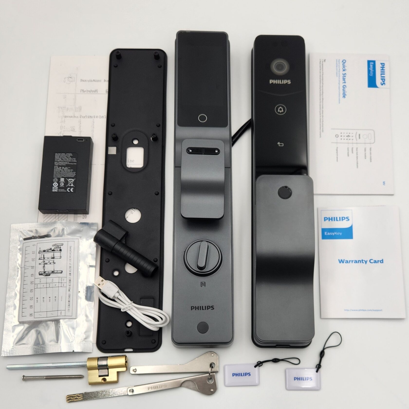 Комплектация замка серии DDL720