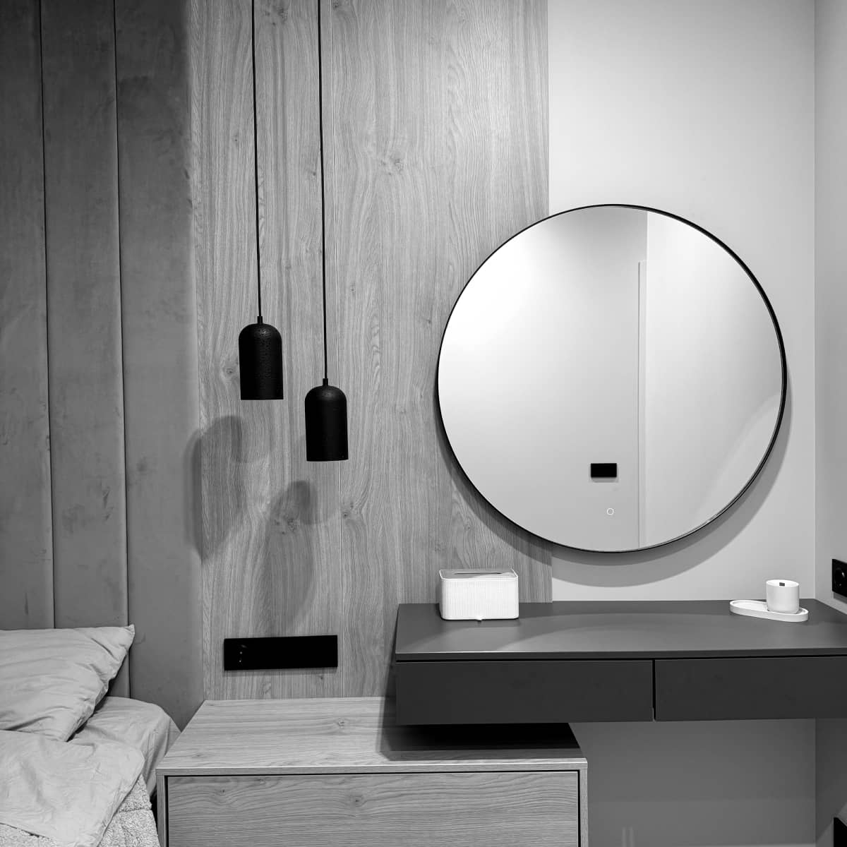 дизайн интерьера для девушки 48 метров квадратных ( обесцвеченый )