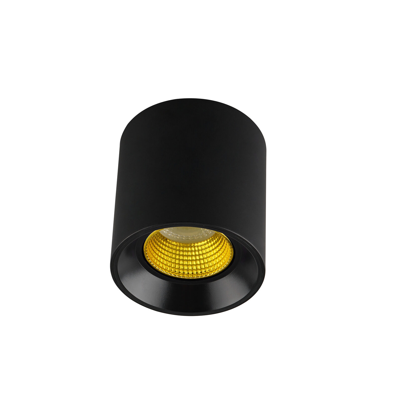 Светильник накладной GU5.3 LED черный/желтый пластик Denkirs DK3090-BK+YE DK3090-BK+YE