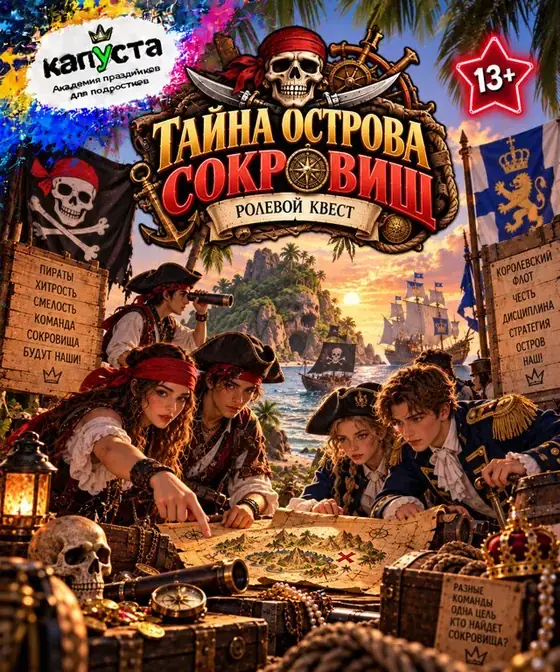 Тайна острова сокровищ