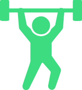 штангист иконка