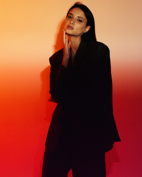 Девушка, модельный тест, портрет,