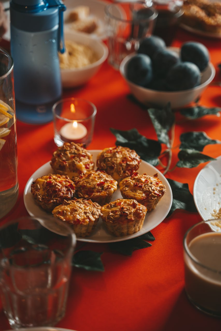 питание ретритный центр Медведица Шанти кексы