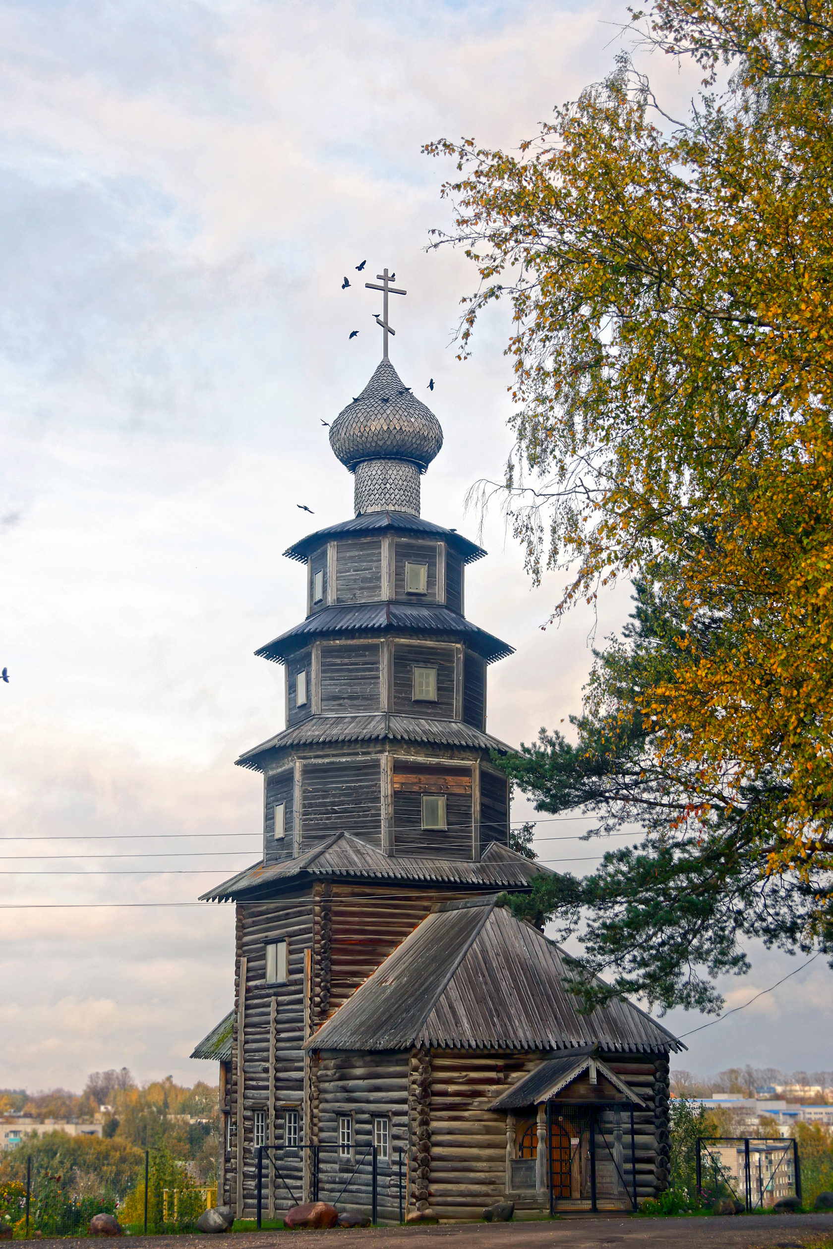 Старо Вознесенская деревянная Церковь Торжок