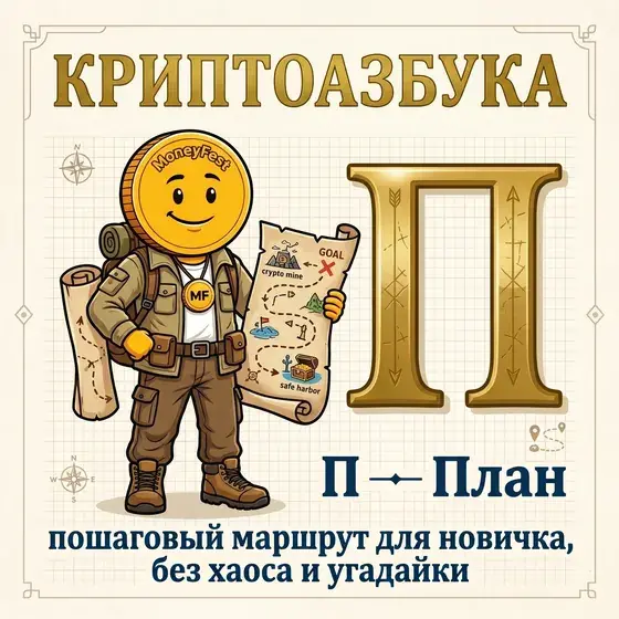 Карточка Криптоазбуки: П — План