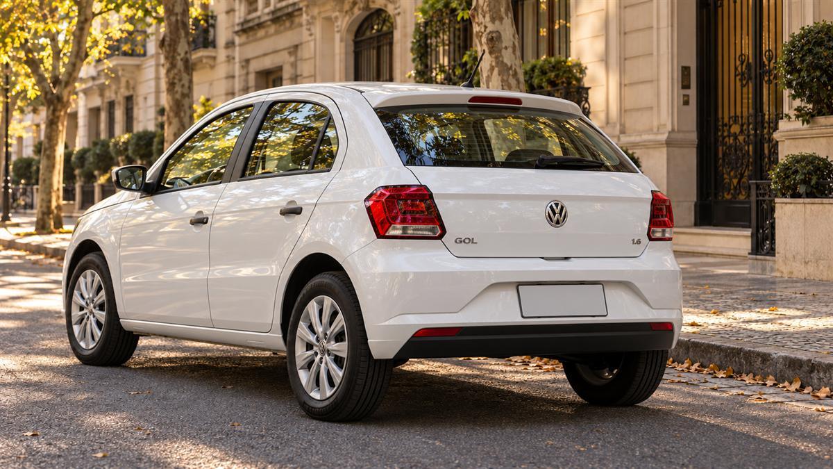 Volkswagen Gol 1.6 Trendline 2021 — белый, фото 3