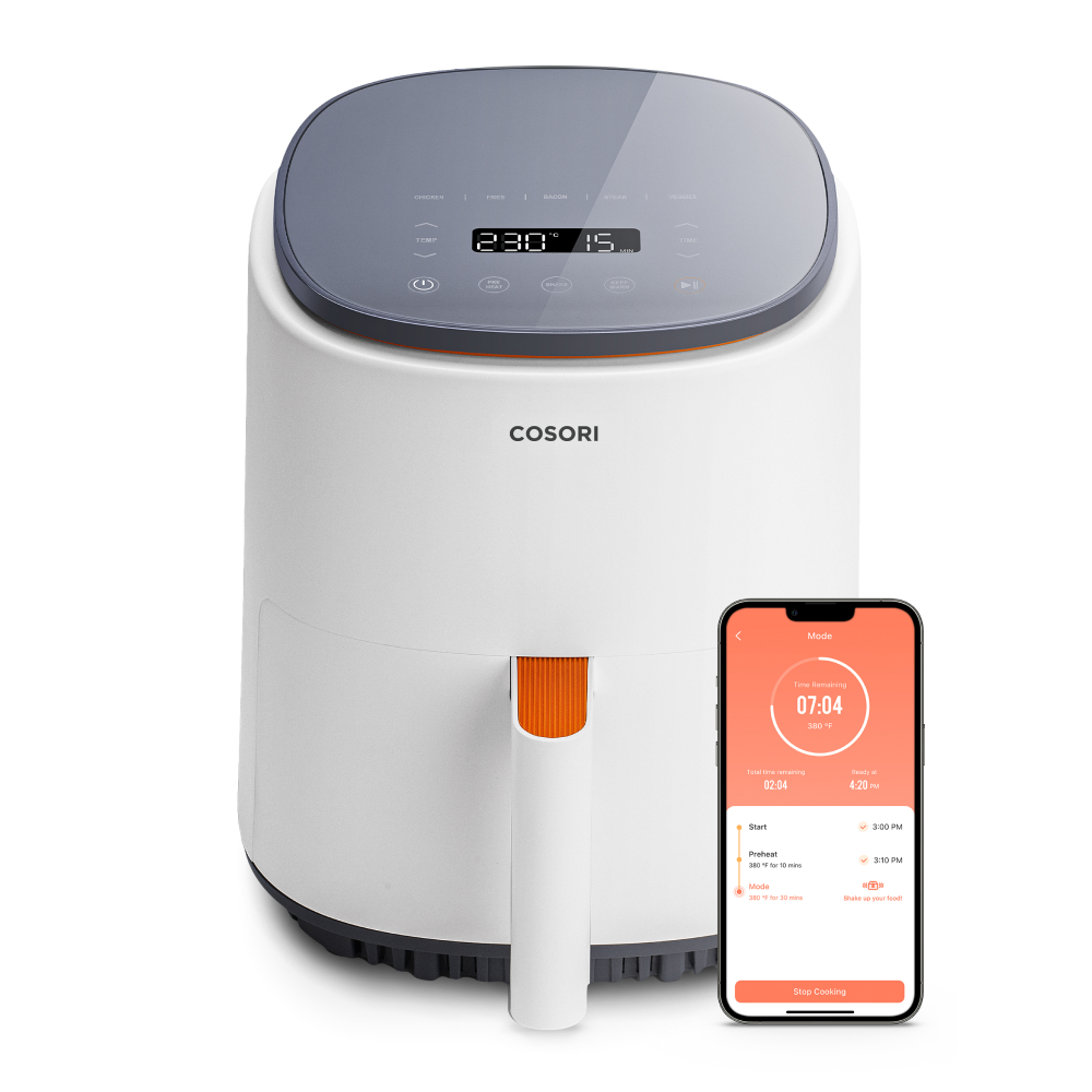 Аэрогриль Cosori Smart Air Fryer CAF-LI401S 3,8л White — купить с  бесплатной доставкой