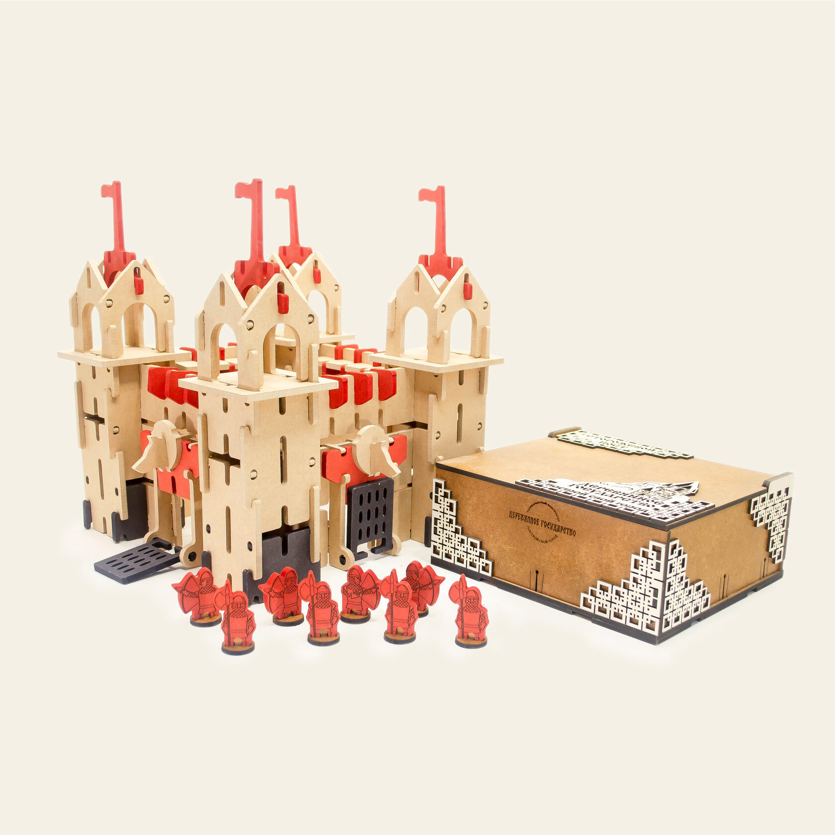 Сторожевой пост из серии деревянных конструкторов Крепости Деревянного государства