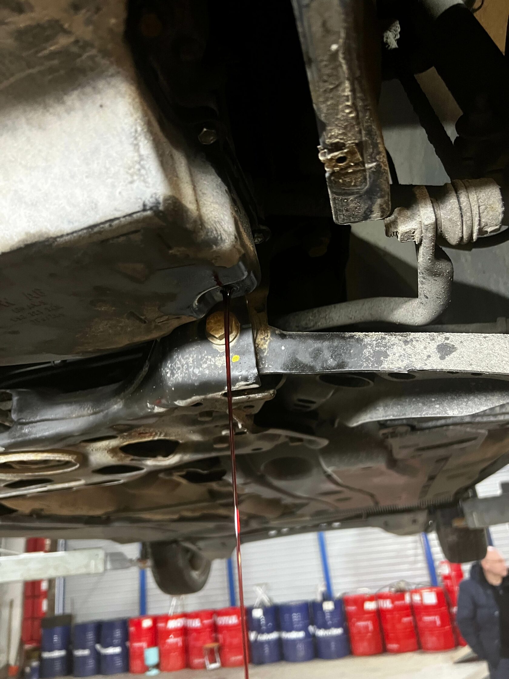 Выставление уровня масла в АКПП Aisin