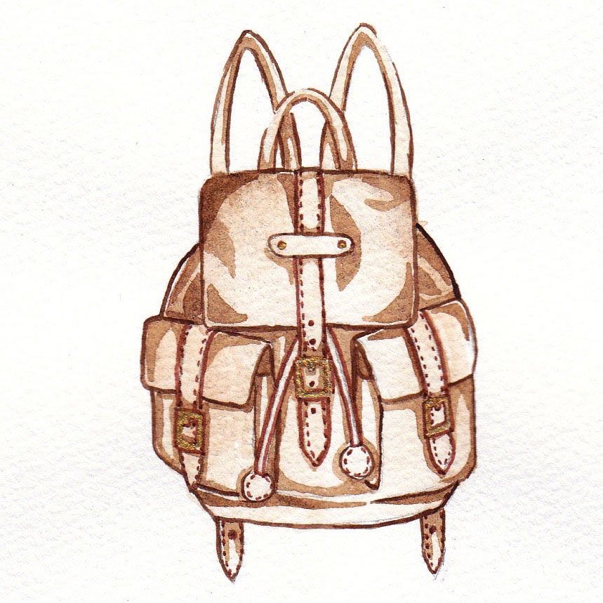 Рюкзак с рисунками