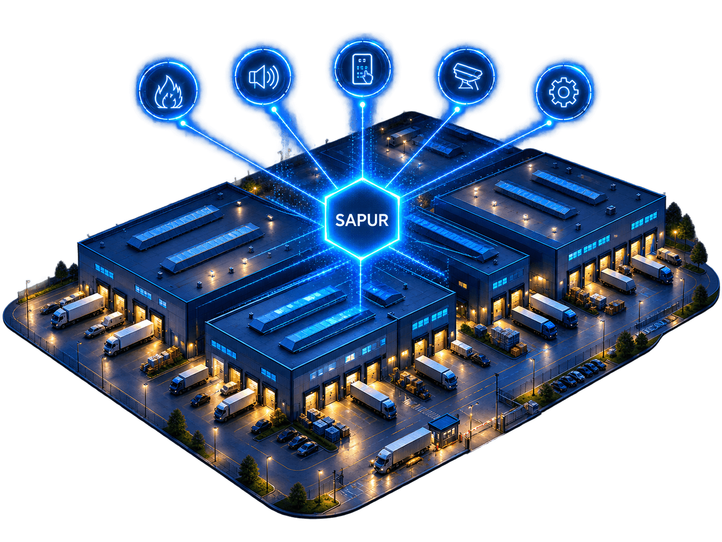 SAPUR — единый центр контроля складского комплекса