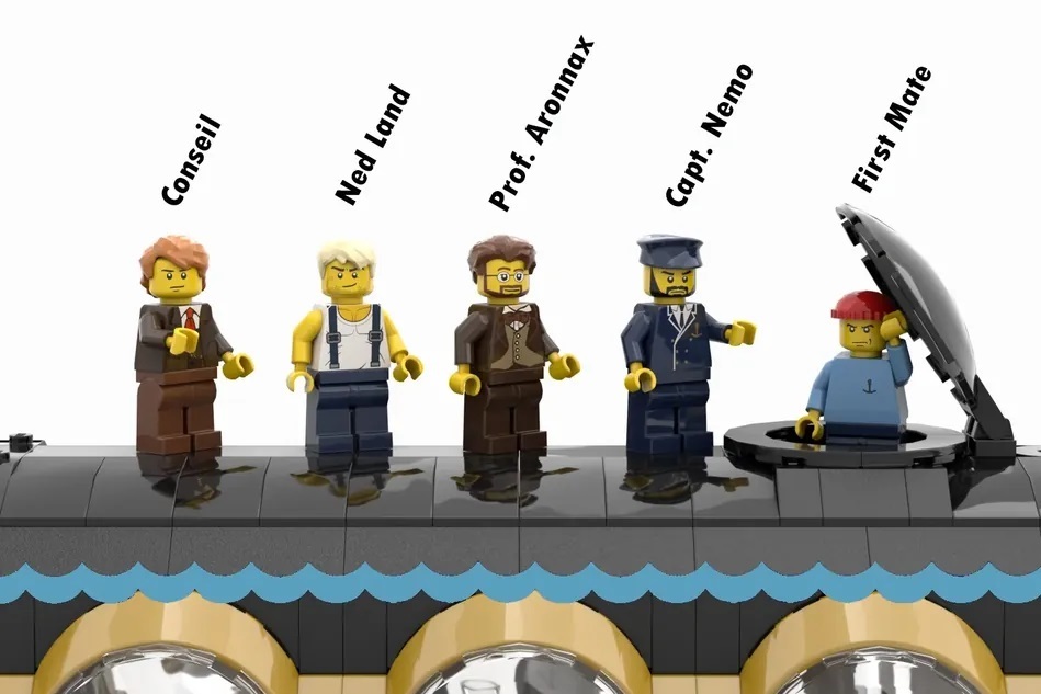 LEGO® Ideas Nautilus kapitána Nema