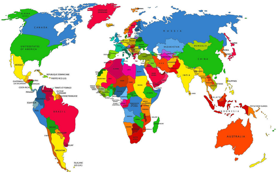 Страны и столицы | 193 независимых государства мира