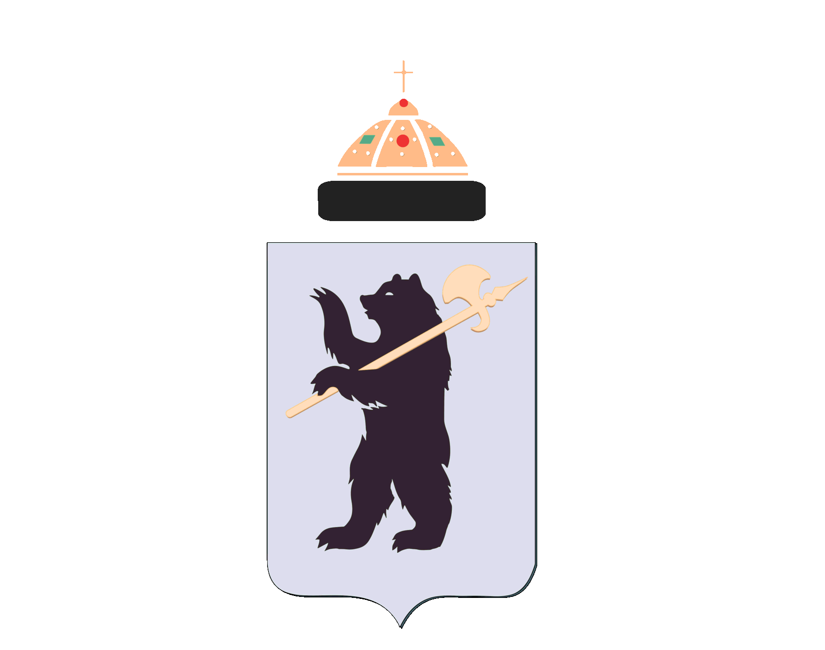 Герб Ярославля Раскраска