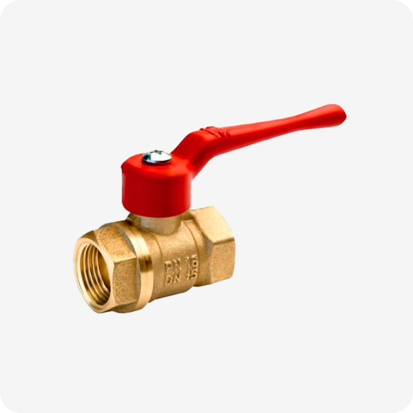 Латунный шаровый кран на воду/пар 11б27п1 САЗ