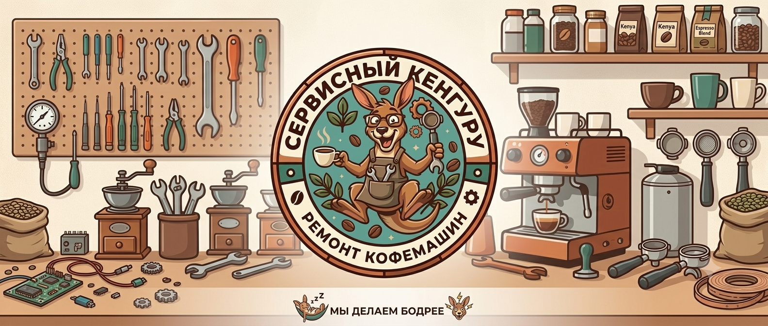 Мастерская по ремонту кофемашин