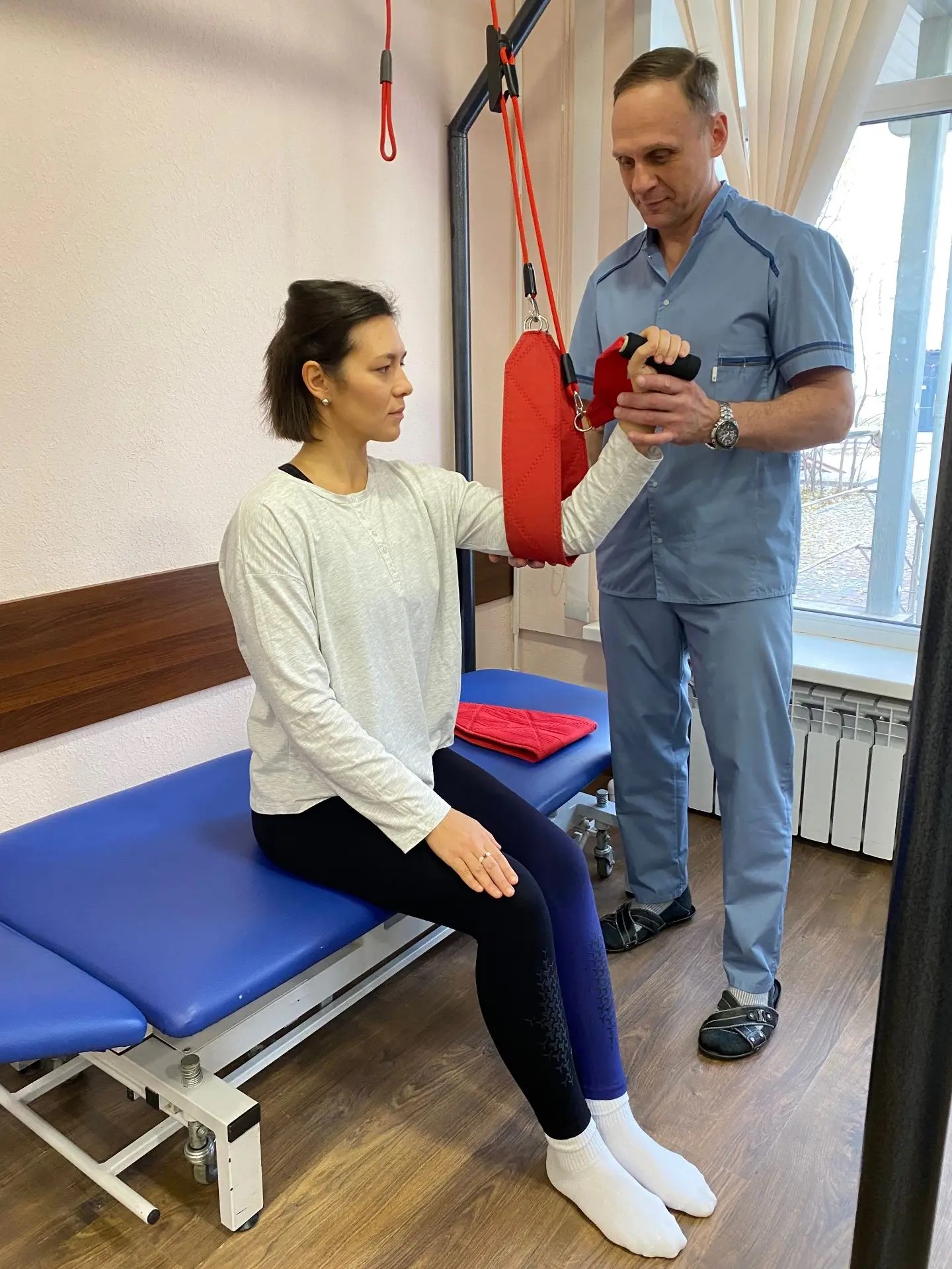 Кинезиотерапевтическая установка Экзарта в клинике Альтернатива+