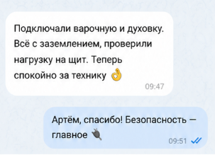 Отзыв клиента Светланы