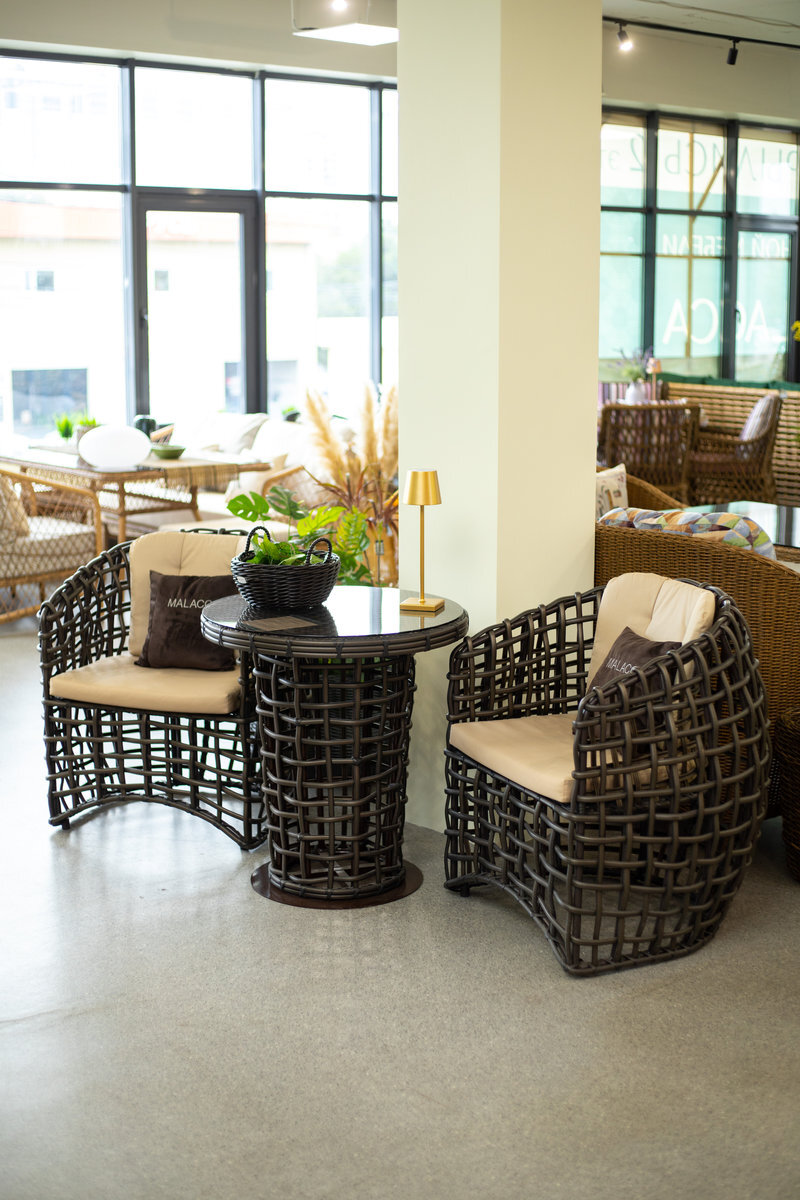 Мебель из искусственного ротанга от Malacca