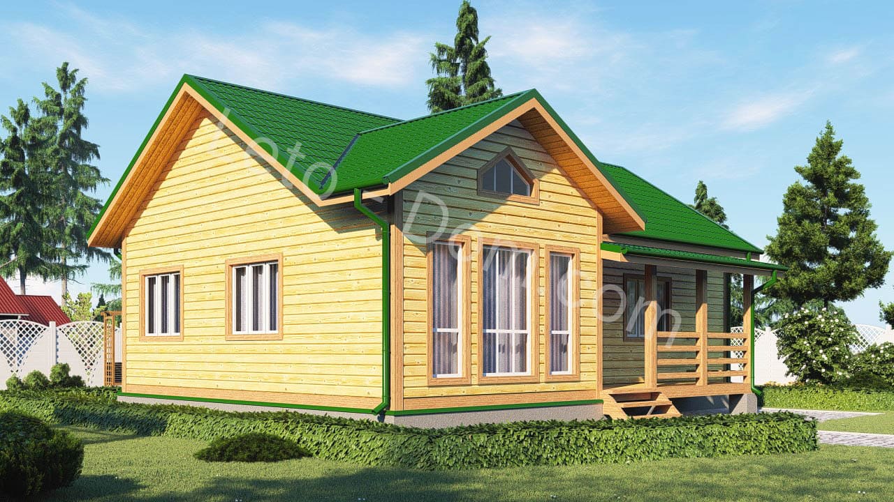 дом из бруса