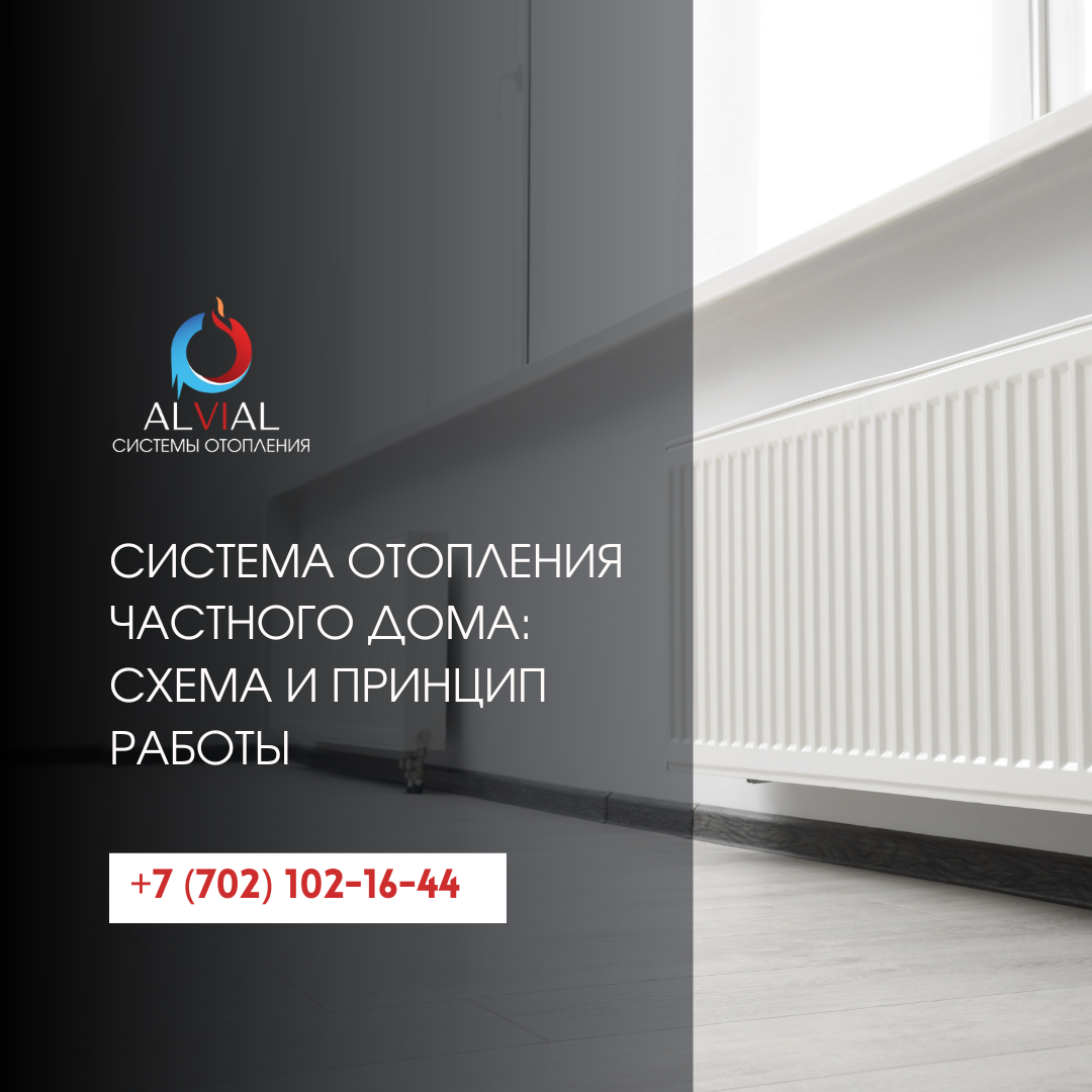 Схема системы отопления частного дома