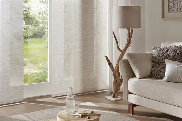 Купить японские шторы панели для зонирования | Шторы в японском стиле