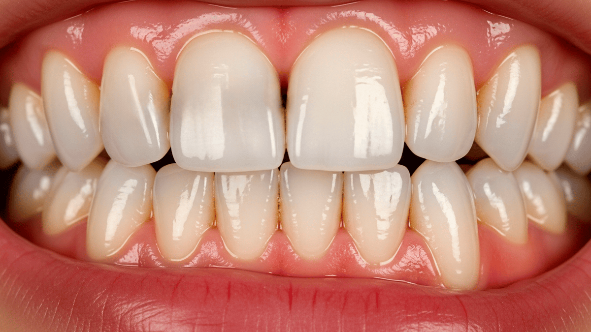 Диастема - нависающие края на четырёх единицах