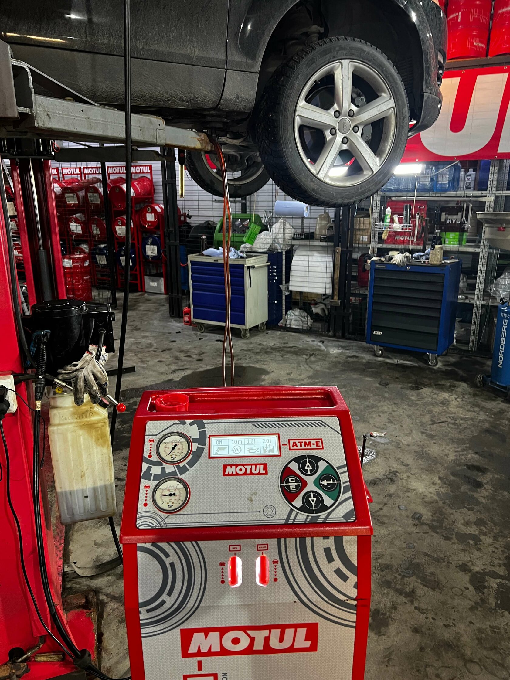 Результат замены масла в АКПП