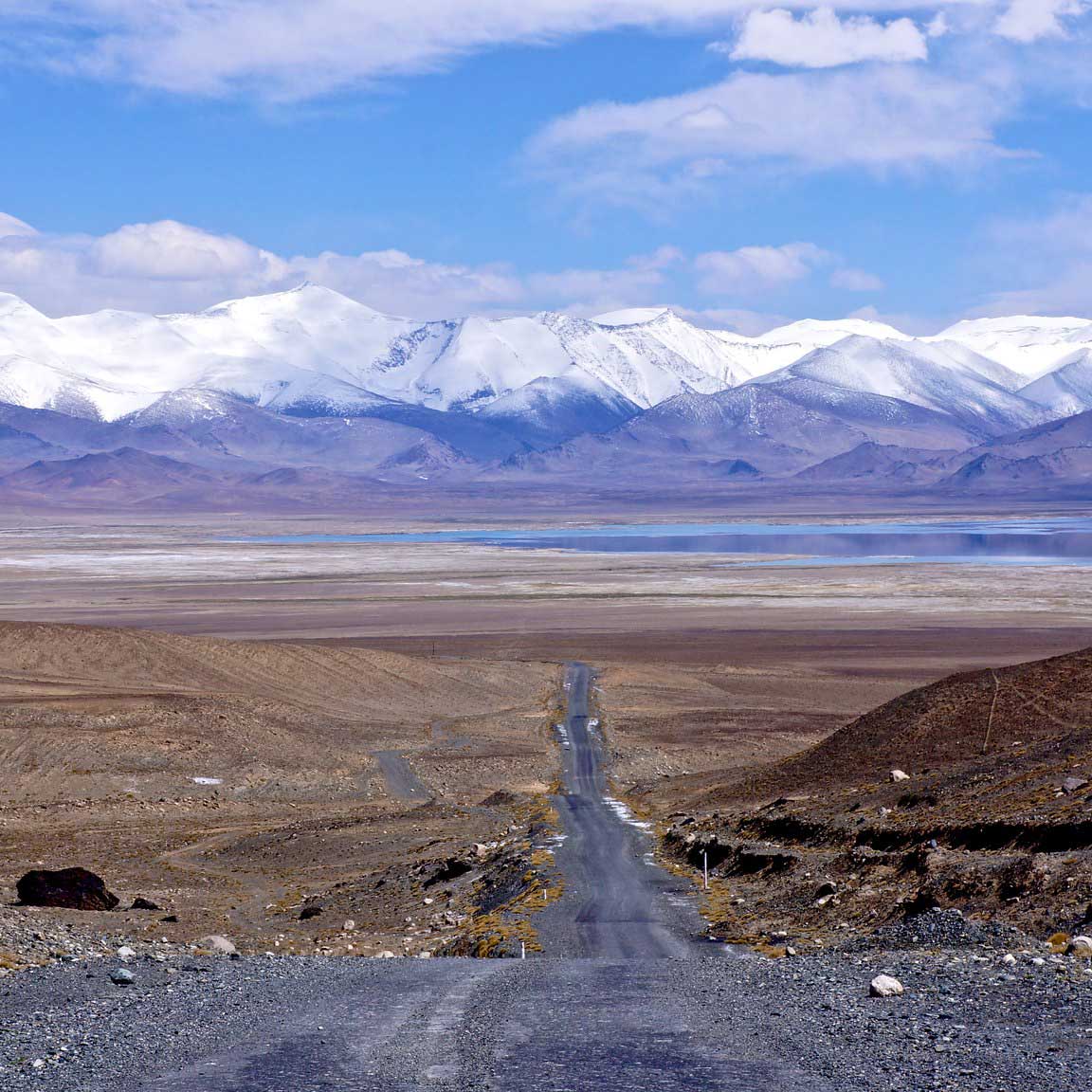 Ферганская Долина вид на Памир