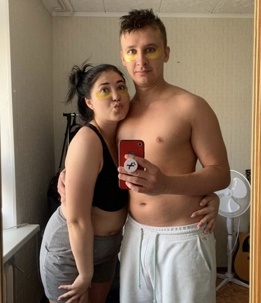 До того, как удалила блокаторы похудения