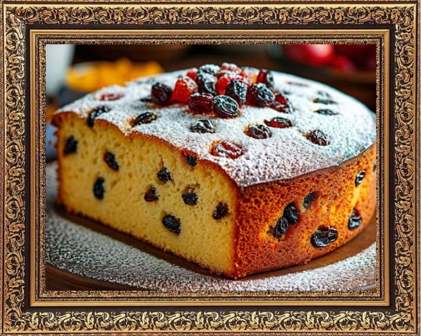 кулич из теста бриошь