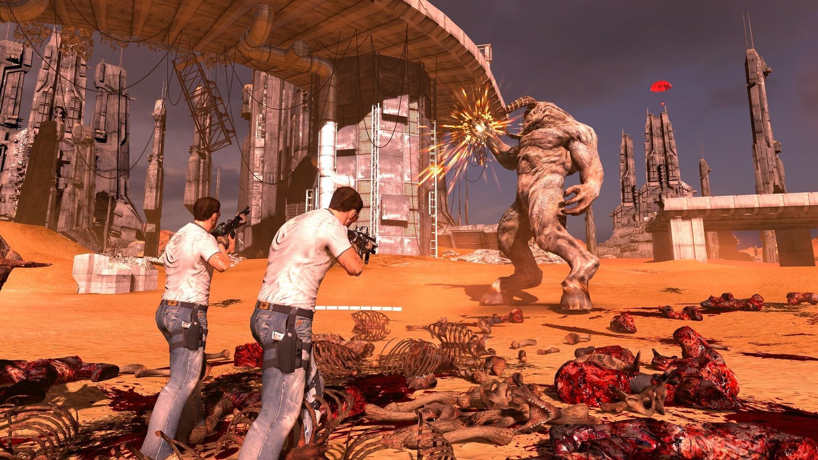 Serious Sam VR в клубе виртуальной реальности MIR VR в СПб
