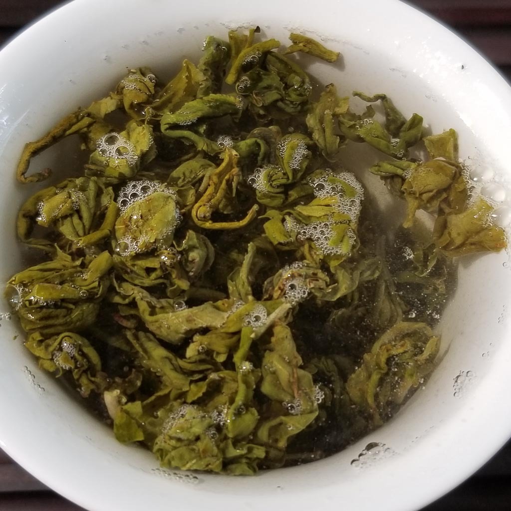 Silver Snail Spiraled Tea Buds