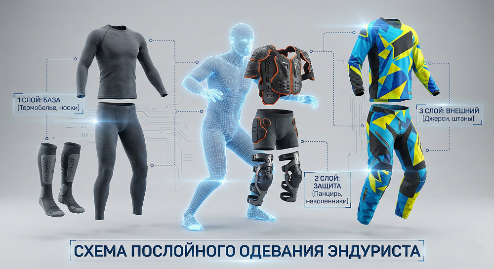 Сборы на эндуро
