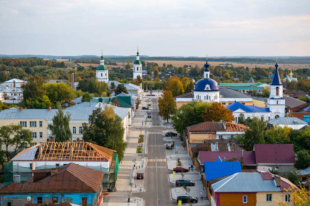 Улицы Зарайска Фото