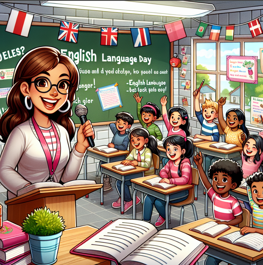English Day in «Orion»/ Attention: today, all lessons in our educational center will be in English!