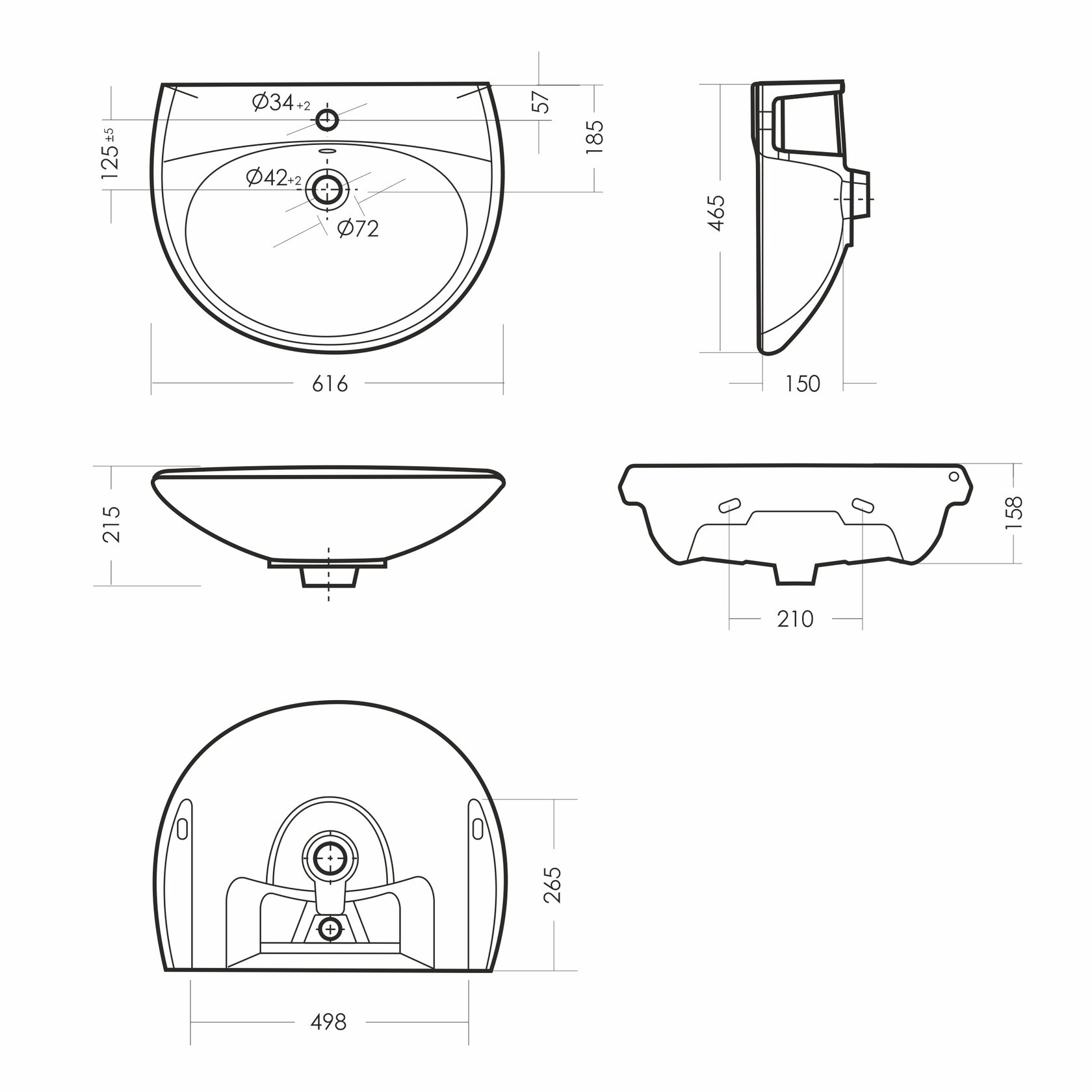 Умывальник Виктория