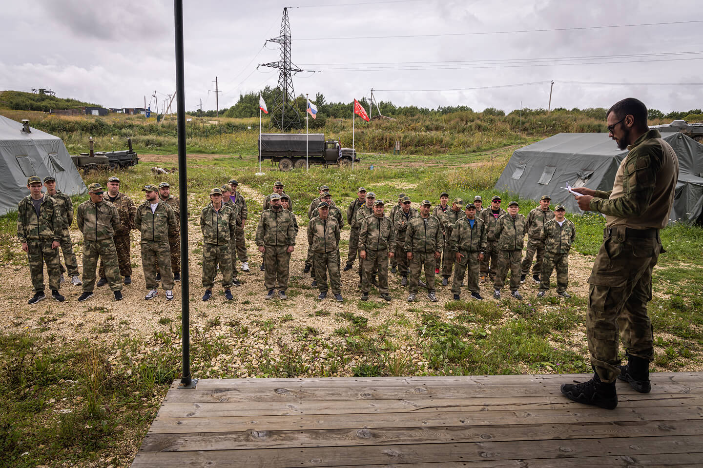 Корпоративное мероприятие на военном полигоне Знакомство
