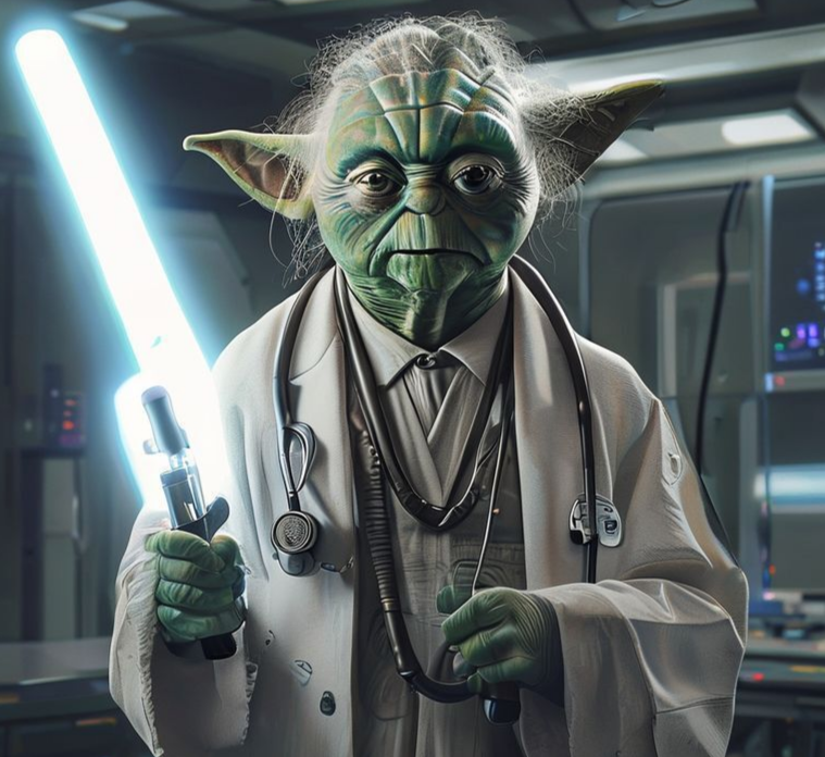 Приём мастера Йоды