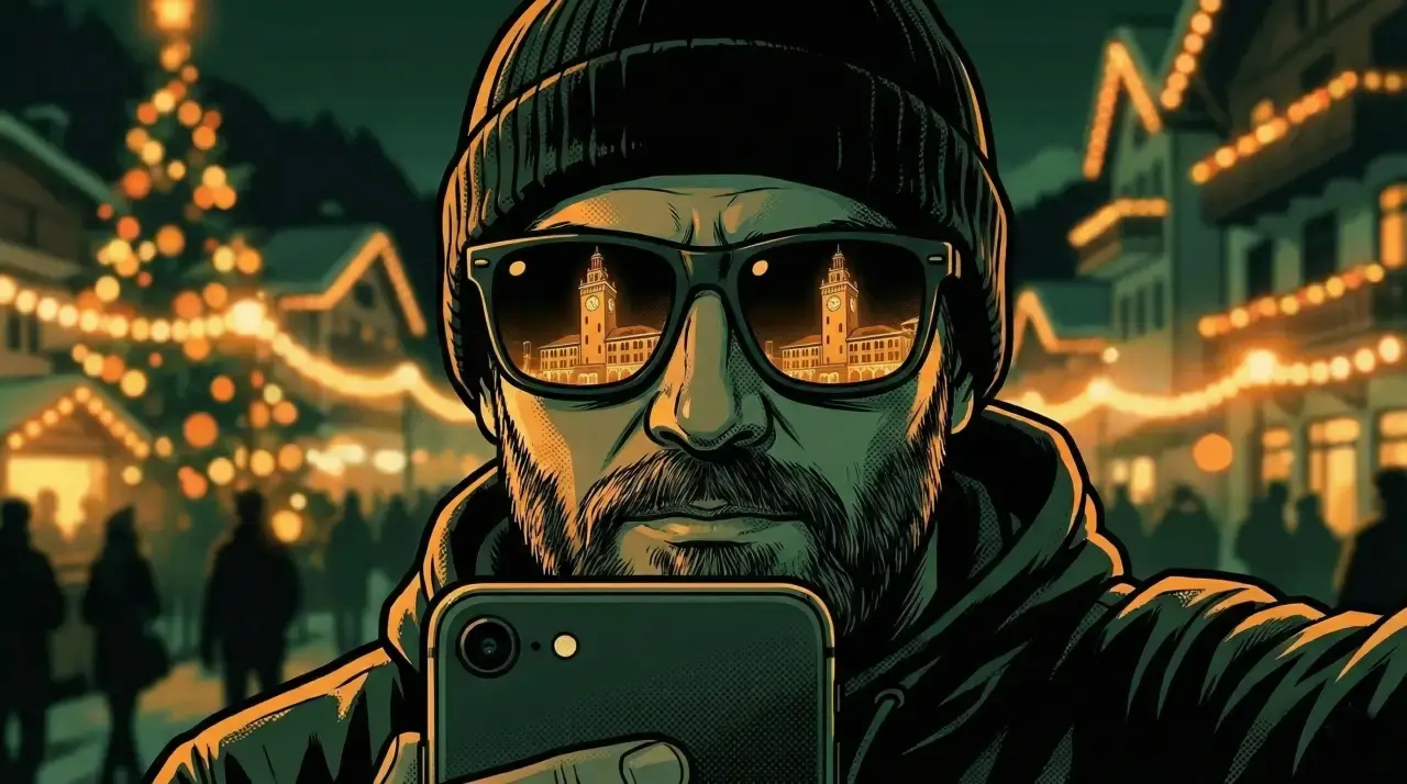 Вечернее катание на Роза Хутор: подсветка трасс на высоте 1170 метров