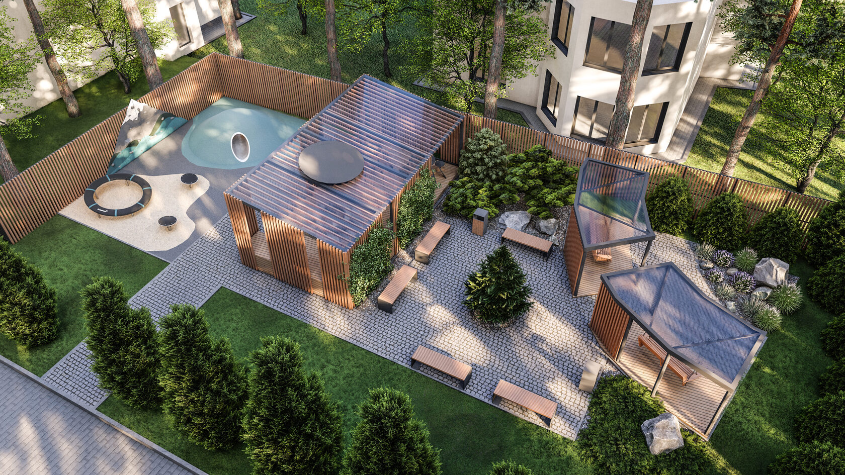 Проектирование благоустройства территории от архитектурного бюро ...