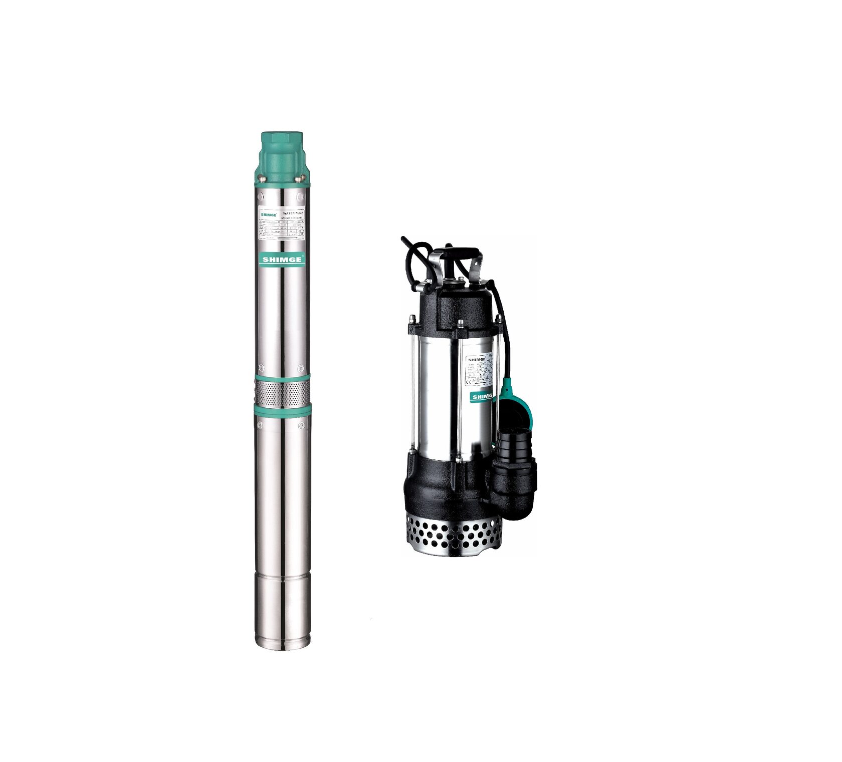 Скважинные и колодезные насосы Shimge