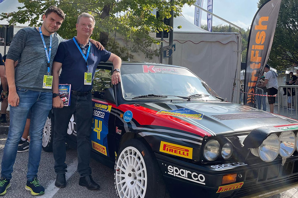 Николай Грязин и Петер Туль, Lancia Delta Integrale 16V, Rallylegend 2023